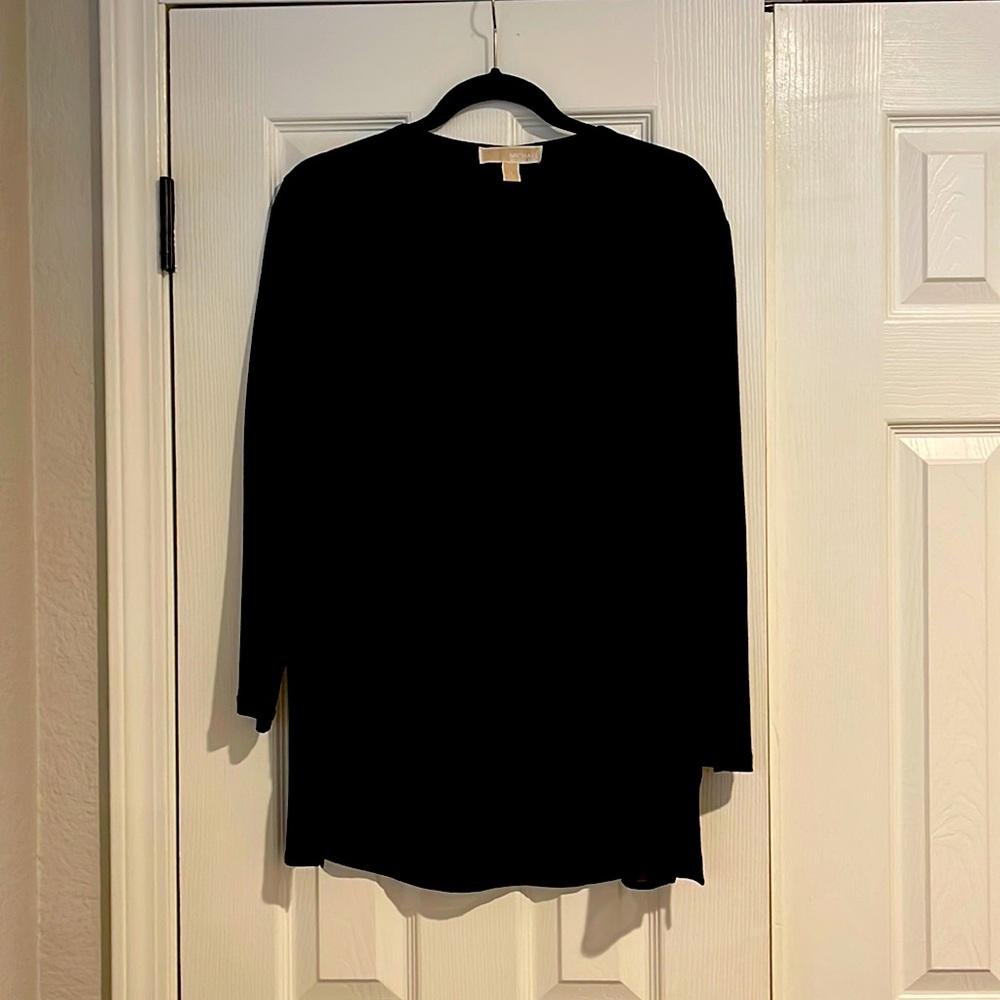 Michael Kors L/S Black Top